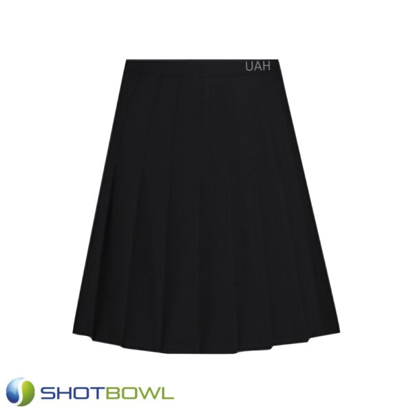 Girls Pleated Skirt Black 600x600