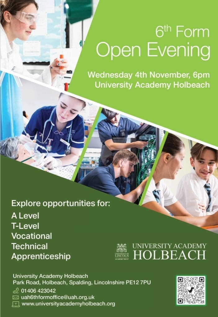 Featured image for “6th Form Open Evening”